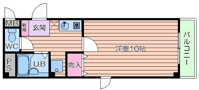 ピエ・タ・テール梅田西の物件間取画像