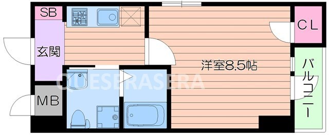 HS梅田EASTの物件間取画像