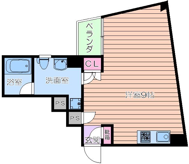 サウス・サンの物件間取画像