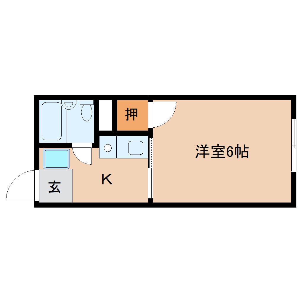 物件間取画像