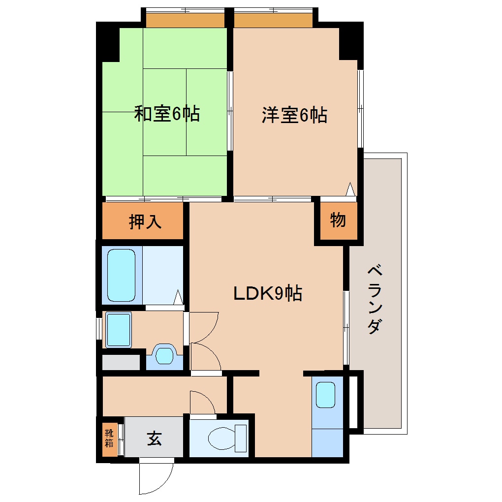 橿原神宮前駅 徒歩5分 3階の物件間取画像