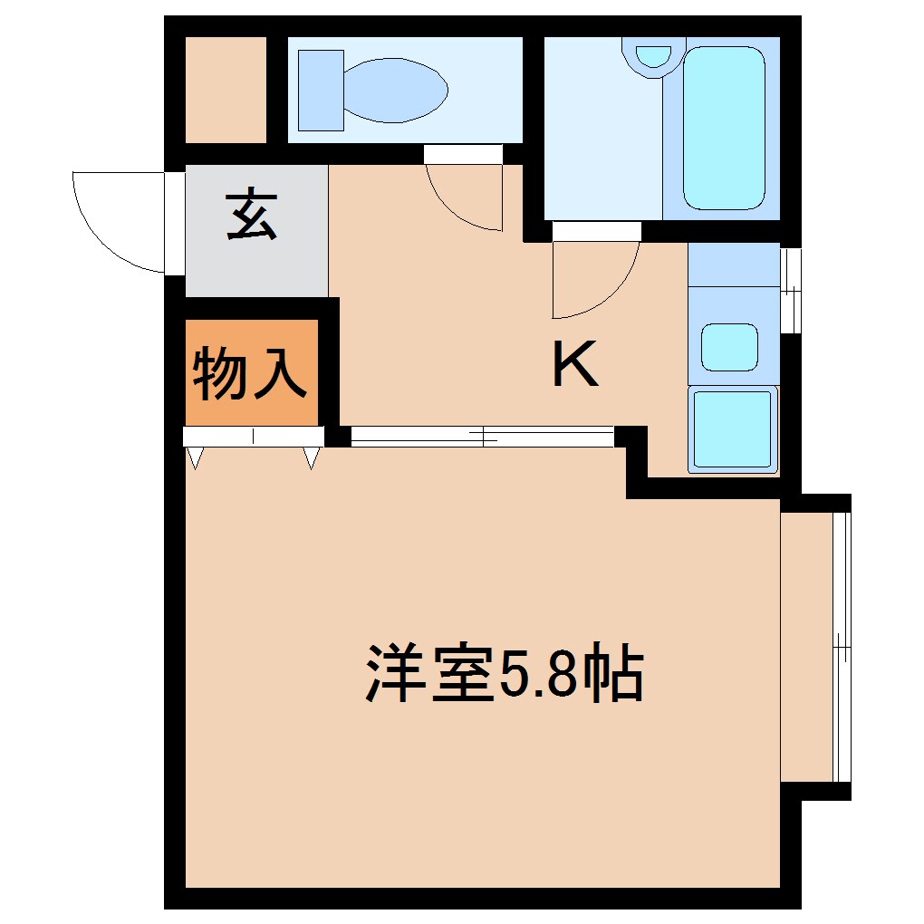 物件間取画像