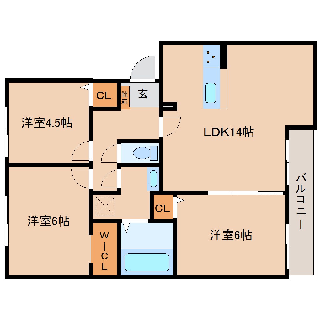 田原本駅 徒歩10分 2階の物件間取画像