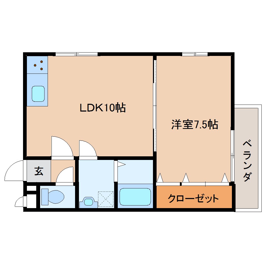 桜井駅 徒歩25分 2階の物件間取画像