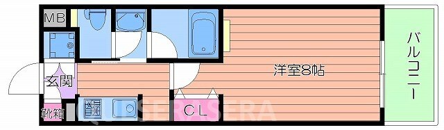 アクティコート京橋の物件間取画像