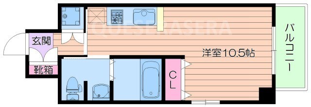 マリス京橋ＷＩＮＧの物件間取画像