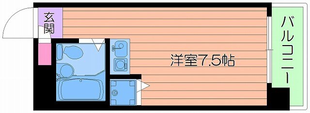 ワットハイム都島の物件間取画像