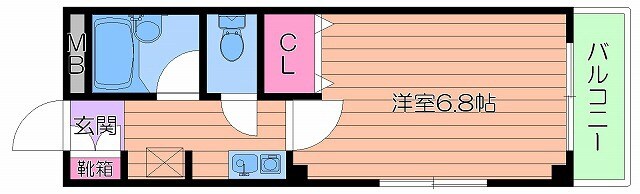 ＰＬＥＡＳＵＲＥ都島の物件間取画像