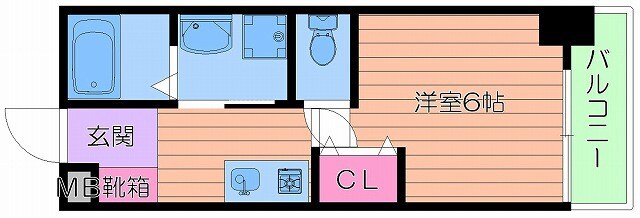 ＳＷＩＳＳ京橋の物件間取画像