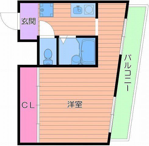 パルハイツの物件間取画像