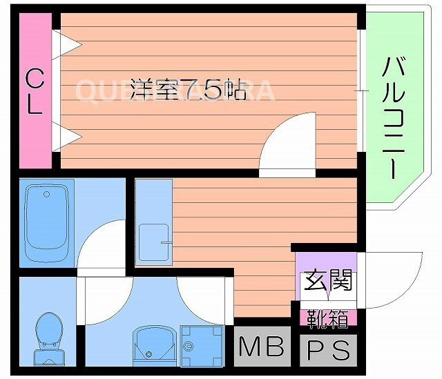 サンバニー都島の物件間取画像