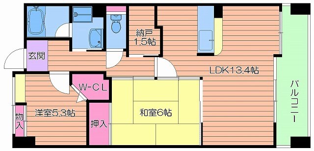 エクセレンテの物件間取画像