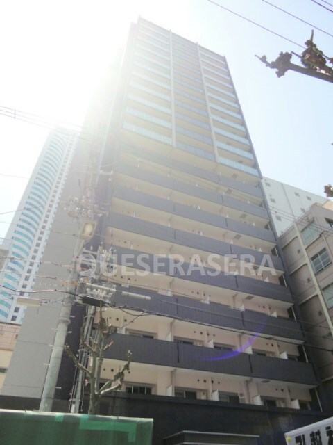 プレサンスタワー北浜の物件外観写真