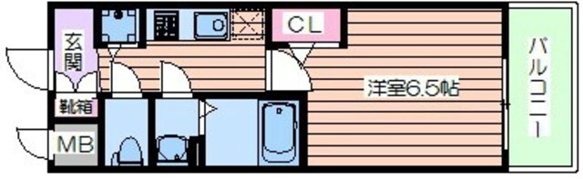 プレサンス梅田北オールの物件間取画像
