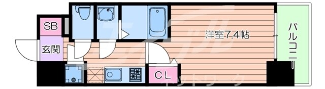 セレニテ京橋クレアの物件間取画像