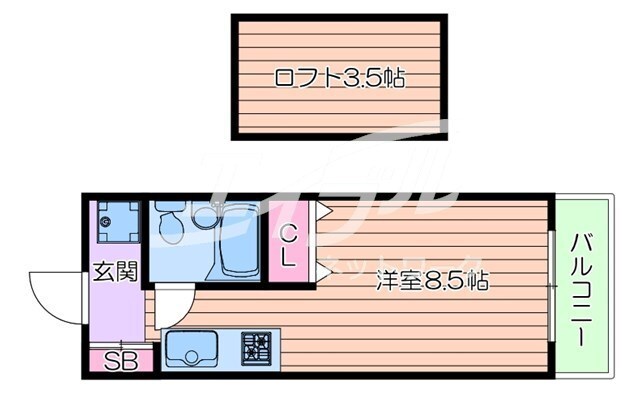 ヴィラリエゾンの物件間取画像