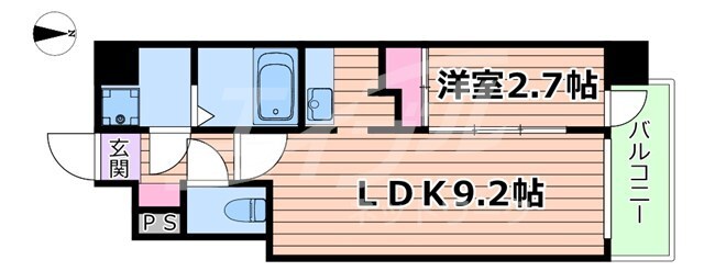 都島駅 徒歩3分 2階の物件間取画像