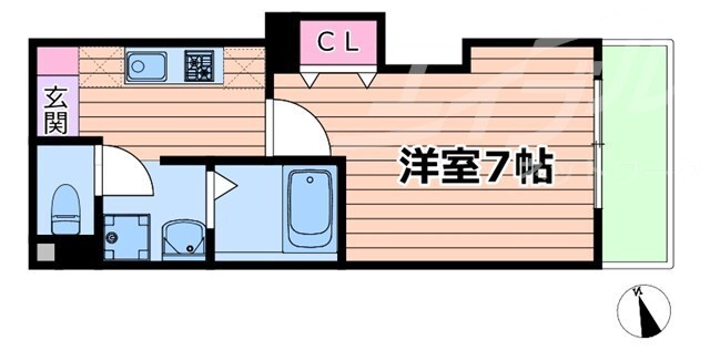 みおつくし城北の物件間取画像