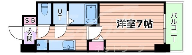 ソルテラスOSAKA緑橋クレアストの物件間取画像