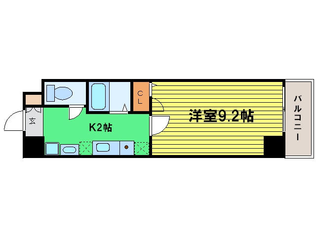 アーバンコート福島の物件間取画像