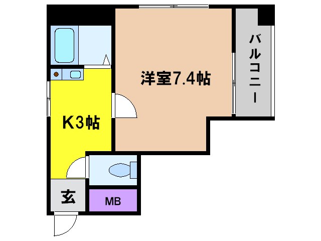 物件間取画像