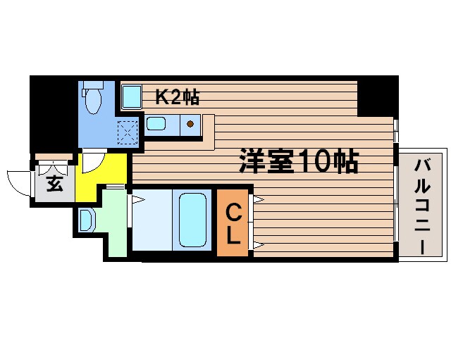 ダイドーメゾン大阪・中之島の物件間取画像