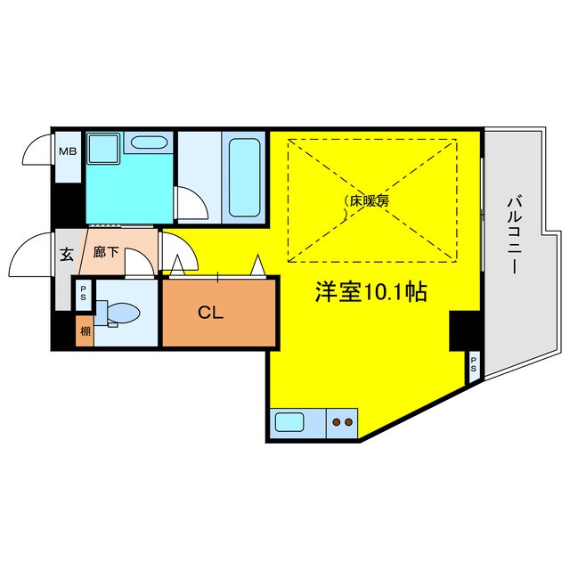 アルグラッド野田阪神の物件間取画像