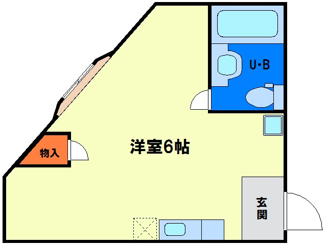 物件間取画像