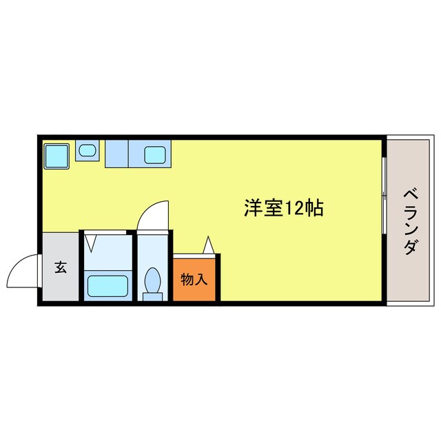 物件間取画像