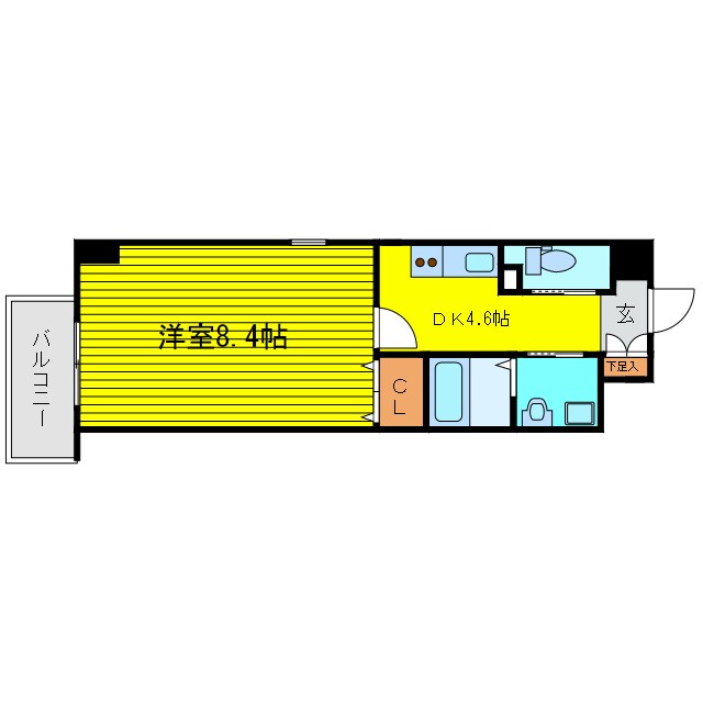 オアシス梅田の物件間取画像