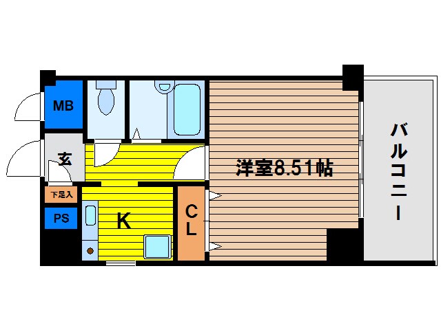 アーバネックス野田の物件間取画像