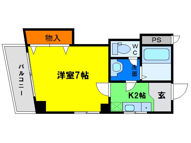 物件間取画像