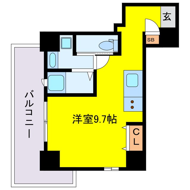 meet Me 梅田西の物件間取画像