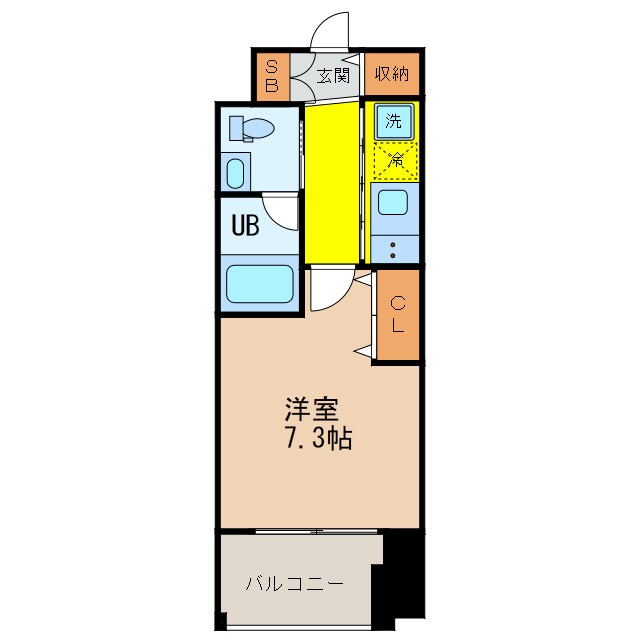 イノセント堂山の物件間取画像