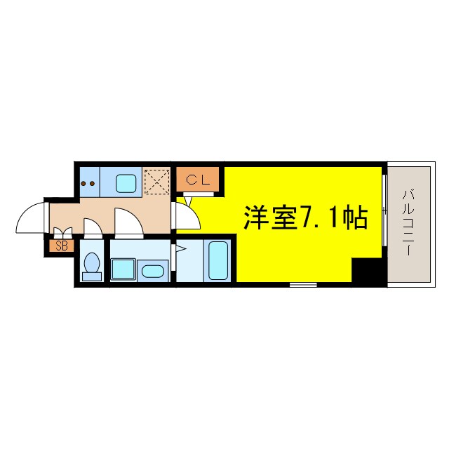 サムティ福島Rufleの物件間取画像