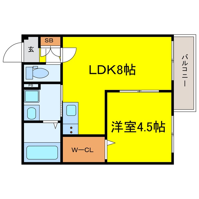 Gracia西九条の物件間取画像