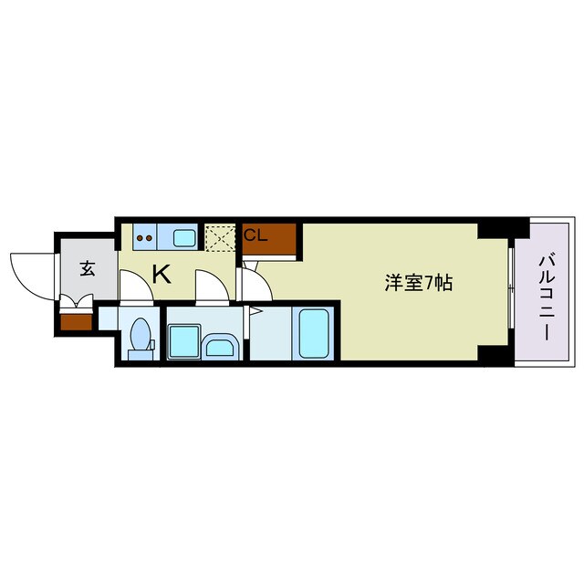 Ｓ-ＲＥＳＩＤＥＮＣＥ福島Alovitaの物件間取画像