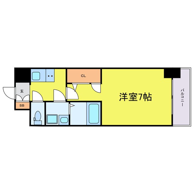 ライジングメゾン新大阪サウスの物件間取画像