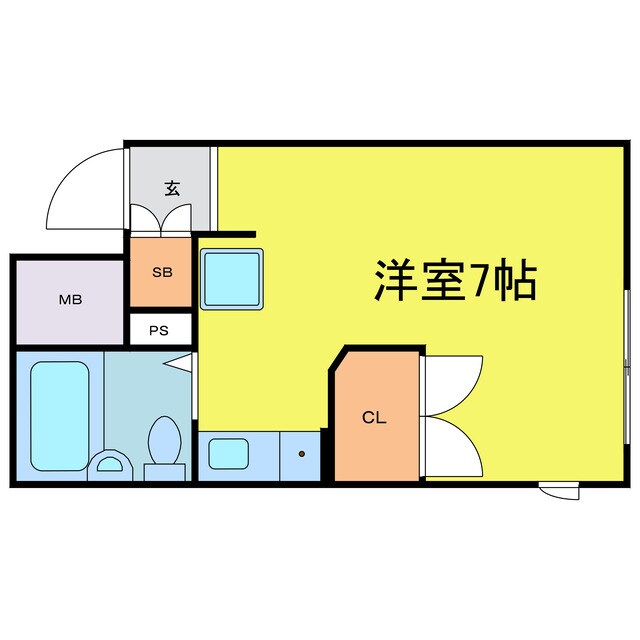 物件間取画像
