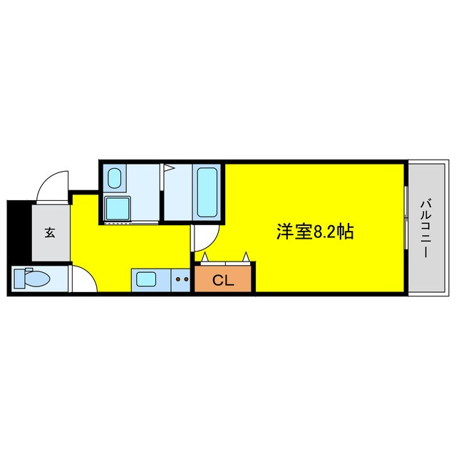 フジパレス出来島WESTⅤ番館の物件間取画像