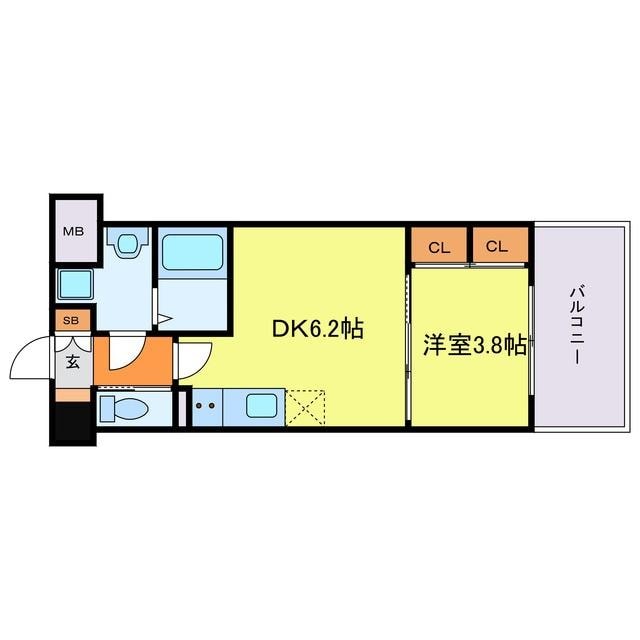 ビガーポリス528滝川公園の物件間取画像