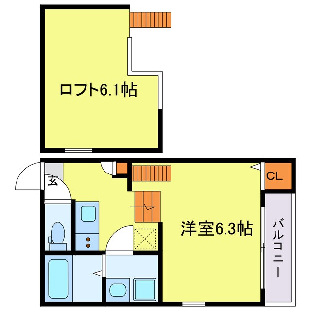 物件間取画像