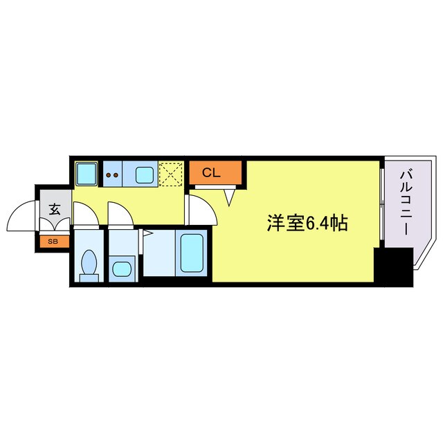 Alivis都島北通の物件間取画像