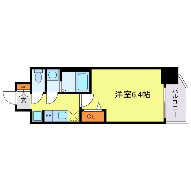 Alivis都島北通の物件間取画像