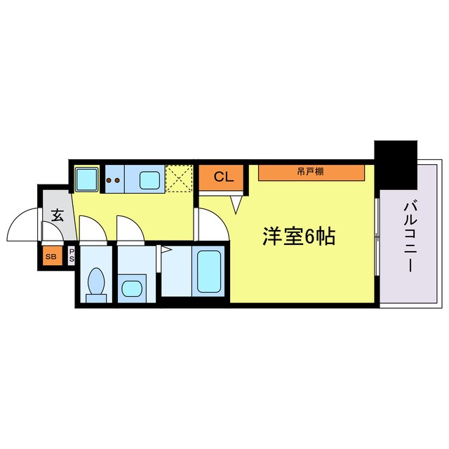プレサンス西九条GATERISEの物件間取画像
