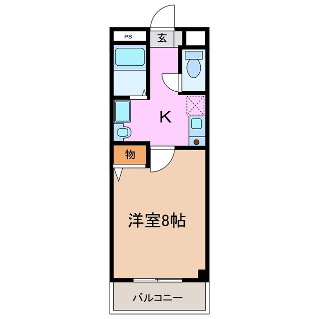 セレニール和合Ⅱの物件間取画像