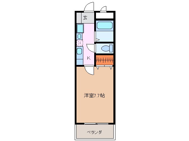 チェリーエムールの物件間取画像