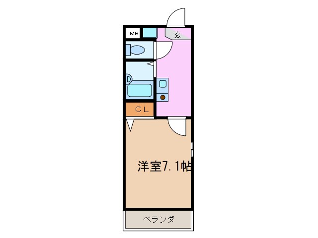 エトアール平針Ⅱの物件間取画像