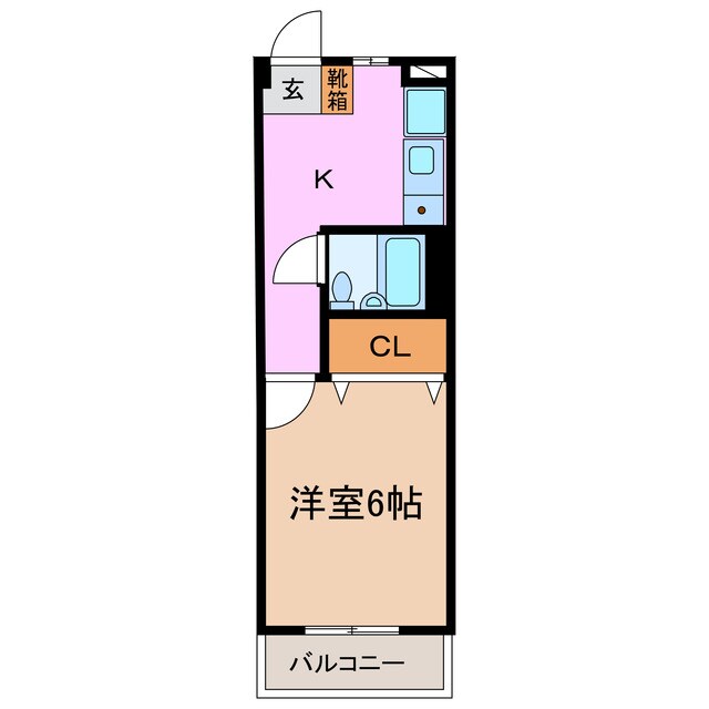 第３オオタビルの物件間取画像