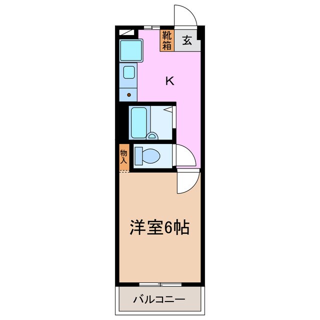 第３オオタビルの物件間取画像